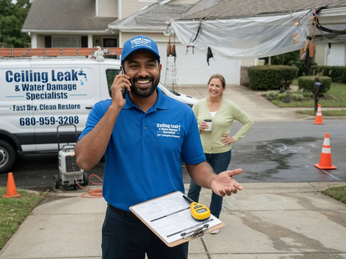 Ceiling Leak Cleanup Clarkson, KY FAQs